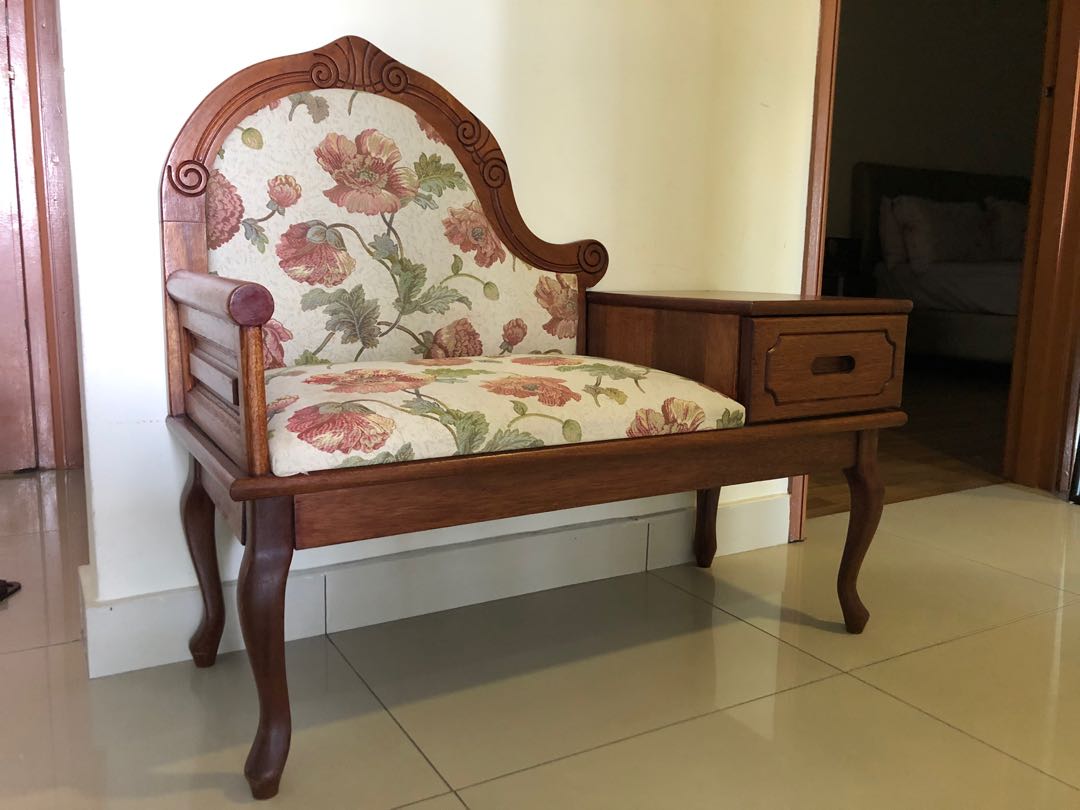 Old telephone shop chair