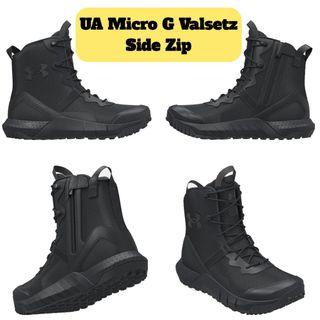 Original Under Armour UA Micro G Valsetz Side zip Tactical Military Boots
