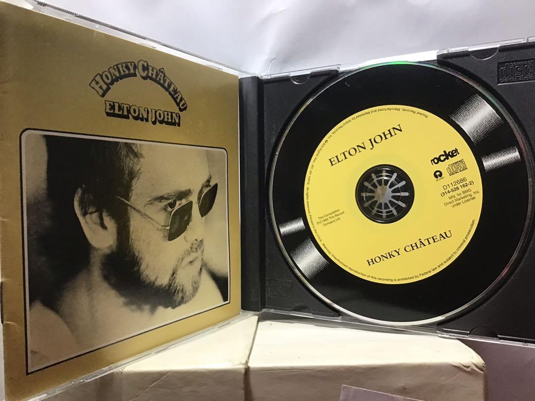ORIGINAL US PRESS Elton John - Honky Chateau OOP 1995 USA CD Anubis Classic  Rock, Hobbies & Toys, Music & Media, CDs & DVDs on Carousell