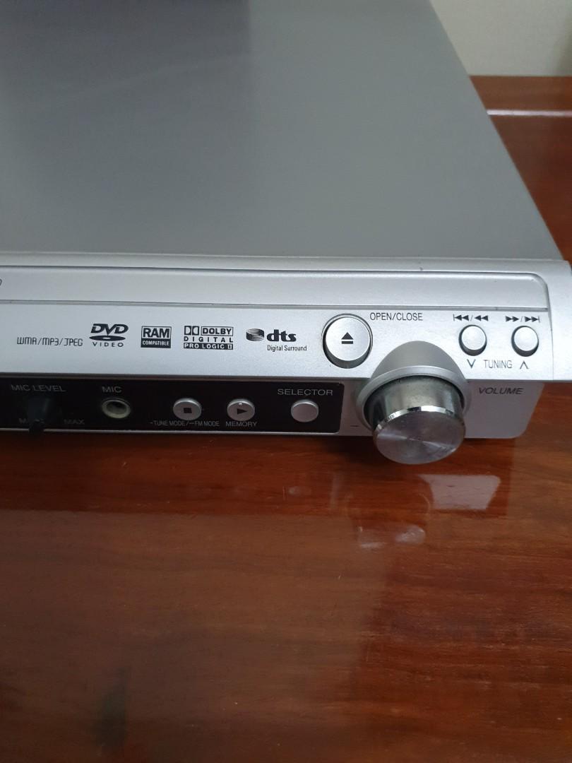 Panasonic DVD Home Theater Sound System SAPT150, TV & Home Appliances