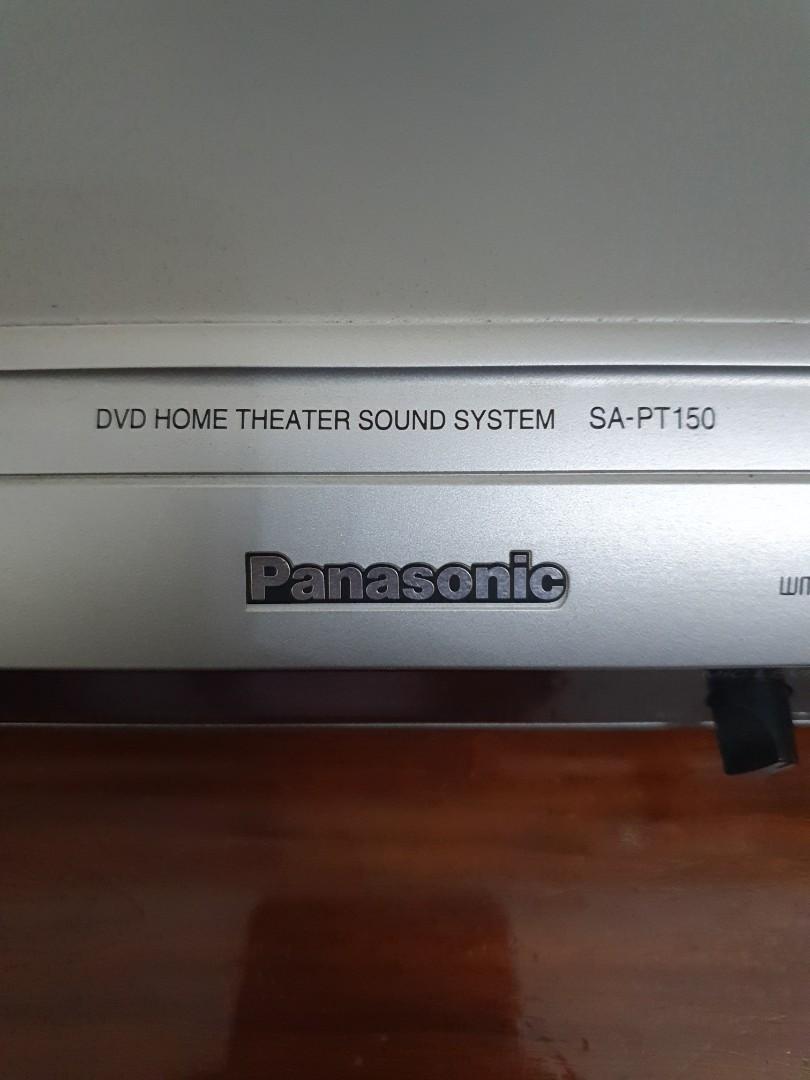 Panasonic DVD Home Theater Sound System SAPT150, TV & Home Appliances