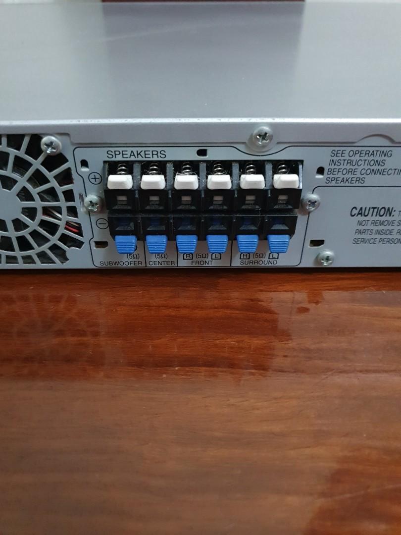 Panasonic DVD Home Theater Sound System SAPT150, TV & Home Appliances