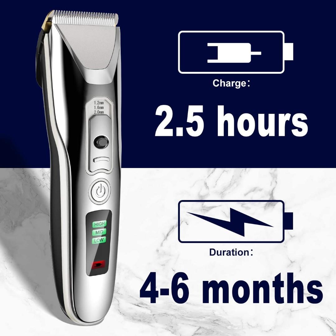 Paubea K18 Hair Clippers for men, Cordless Hair Trimmer, Professional