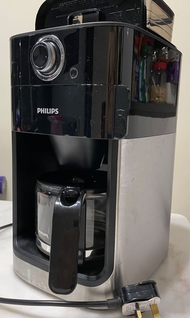 Philips HD7762 Grind and Brew Coffee maker, TV & Home Appliances