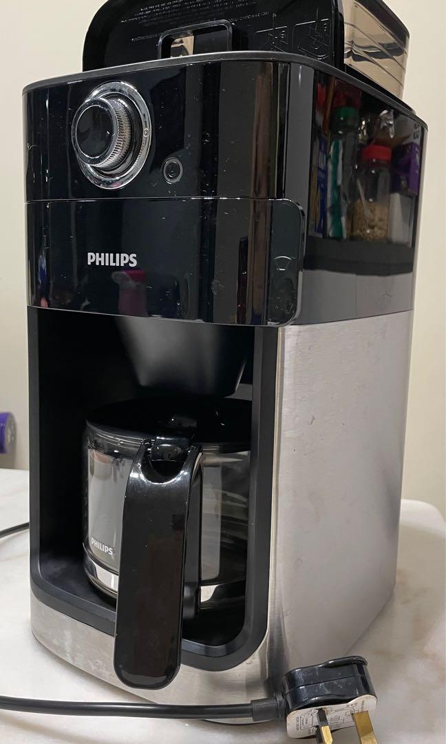 Philips HD7762 Grind and Brew Coffee maker, TV & Home Appliances