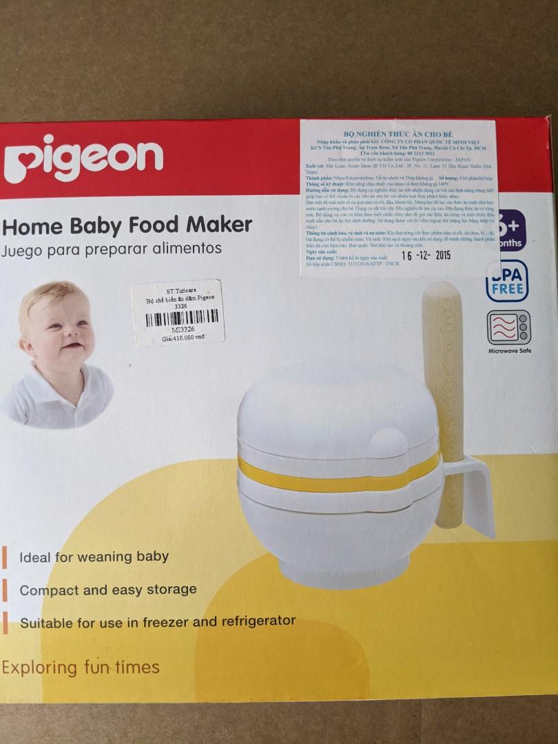 Pigeon Baby Food Maker Babies Kids Nursing Feeding Breastfeeding Bottle Feeding On Carousell Pigeon Baby Food Maker Babies Kids Nursing Feeding Breastfeeding Bottle Feeding On Carousell