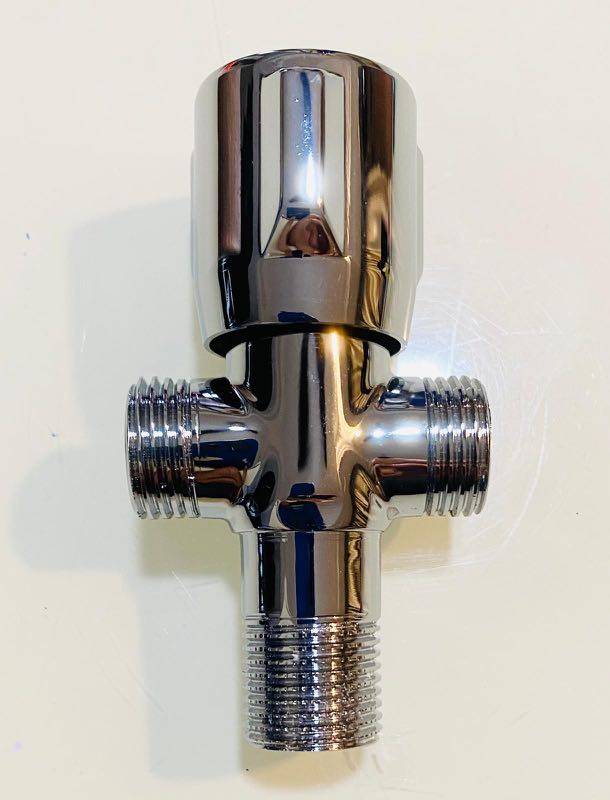 Pipe Splitter Tee Joint 1in2out TJoint Regulator Water control Plumber For bathroom and