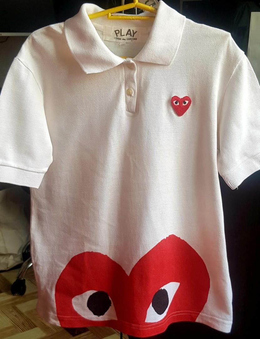 comme de garcon tops