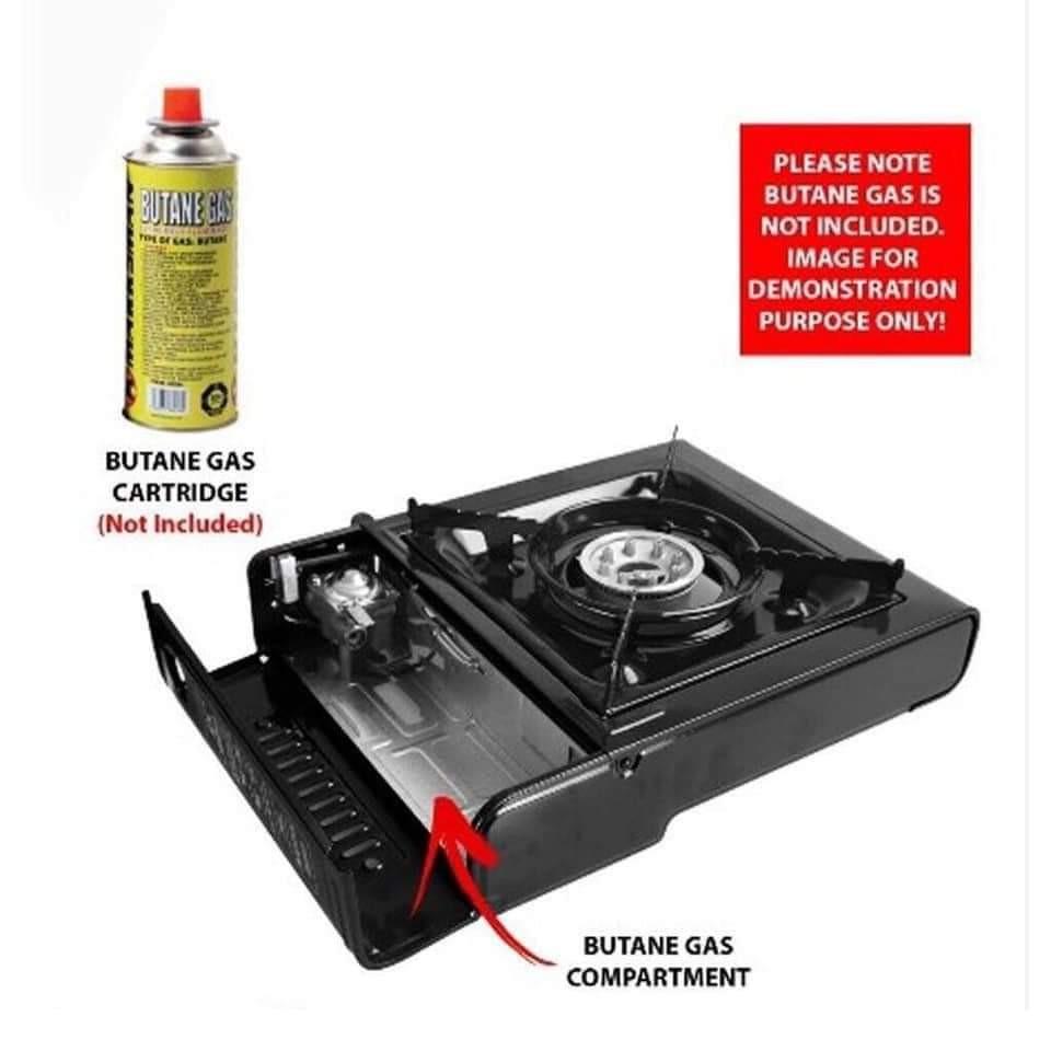 PORTABLE BUTANE STOVE (Category: Other Kitchen Appliances) located in Manila. Submitted by saguittarian06 (Listing ID 1097087895, Image 3). Description: RESELLER:450php :PORTABLE BUTANE STOVE ✔️butane not included ➡️.