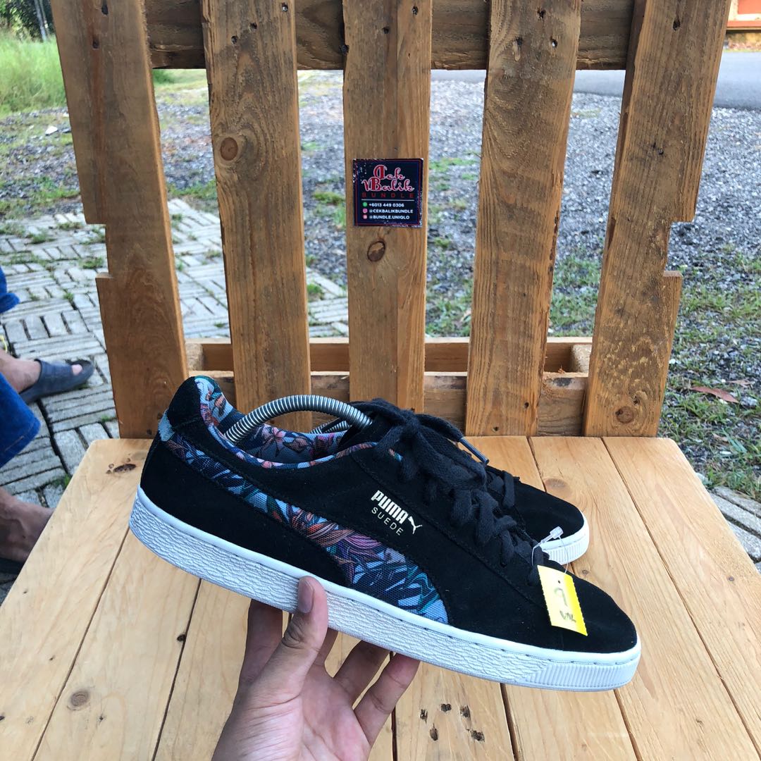 Puma Suede Floral Men s Fashion Footwear Sneakers on Carousell