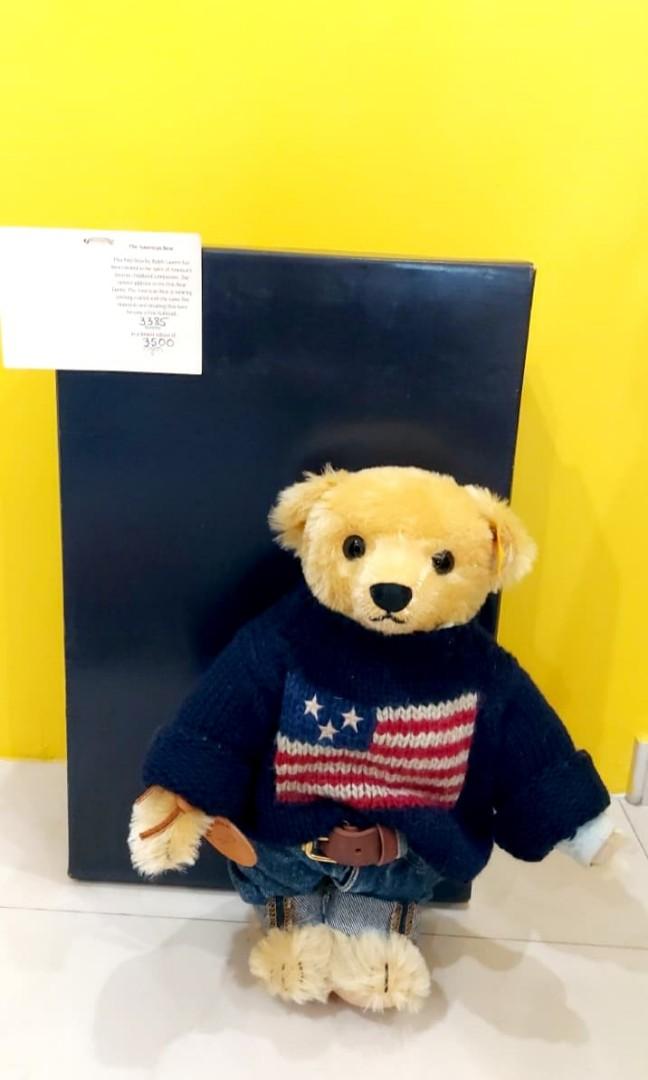 Rare and Limited Edition Ralph Lauren Polo Bear, Hobbies & Toys ...