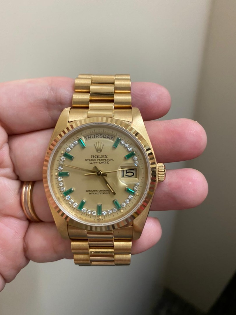 Rare rolex sales day date