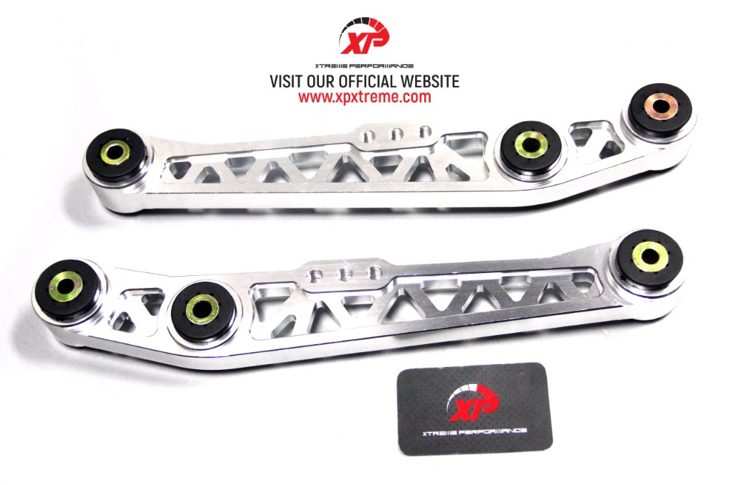 REAR LOWER CONTROL ARM HONDA CIVIC EG ABSORBER EK FUNCTION 7 SILVER