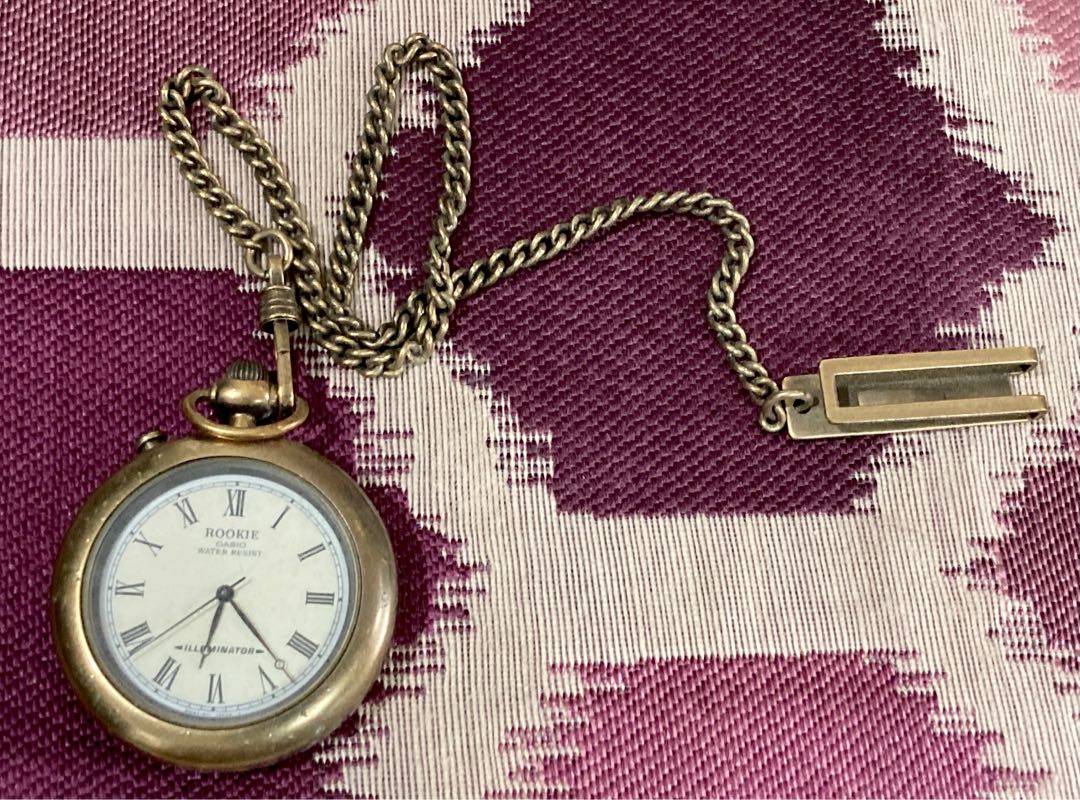 Casio pocket watch new arrivals