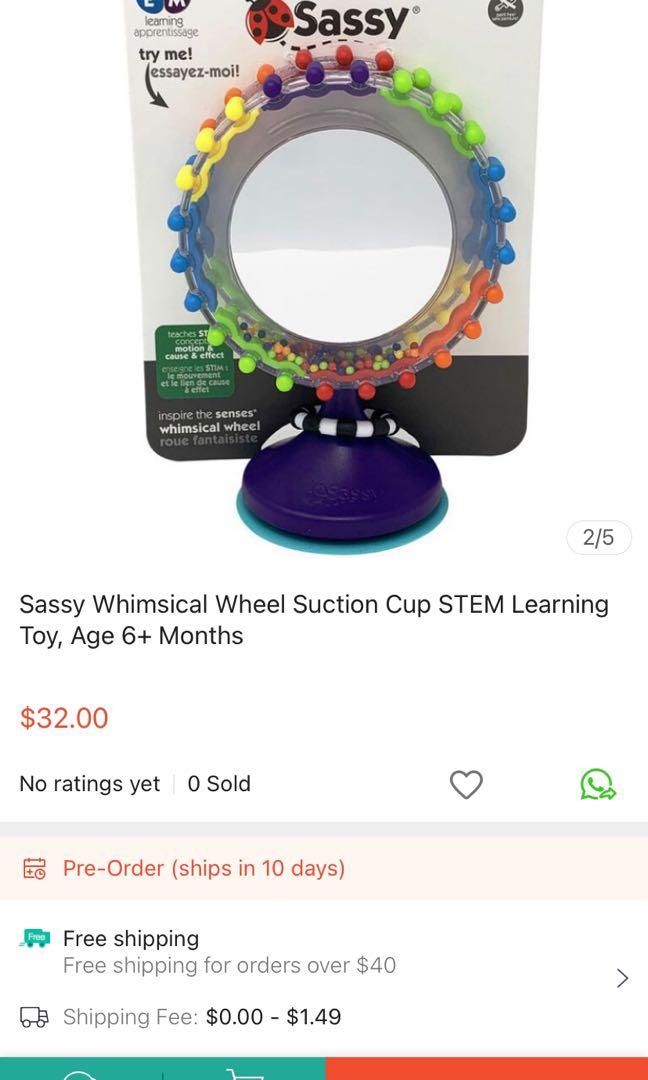 Sassy sales whimsical wheel