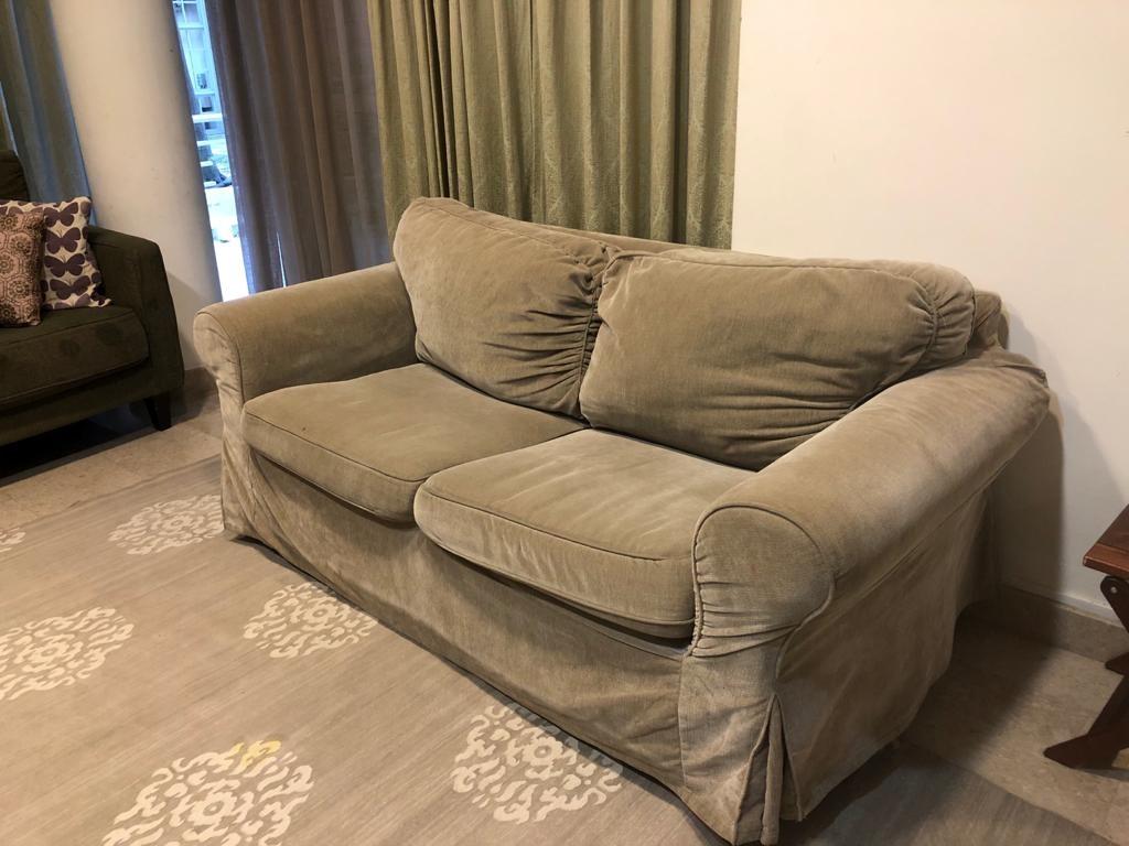 Fabric Sofa, Furniture & Home Living, Furniture, Sofas on Carousell