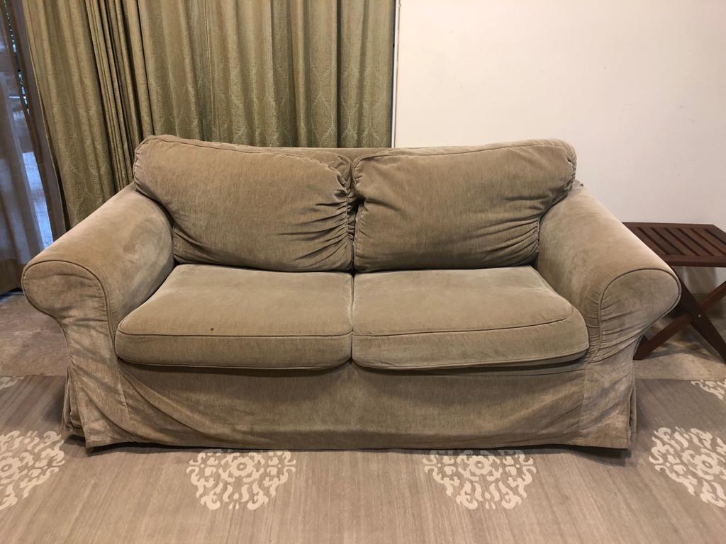 Fabric Sofa, Furniture & Home Living, Furniture, Sofas on Carousell