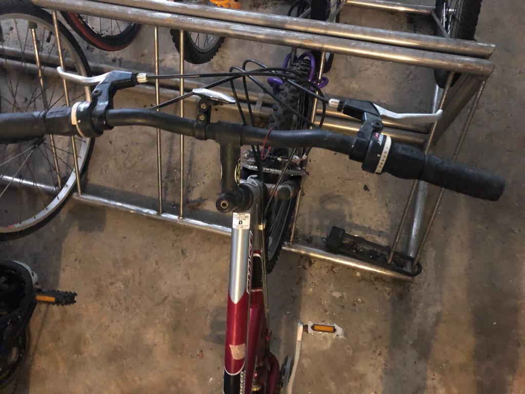 Vertical pulse top mountain bike