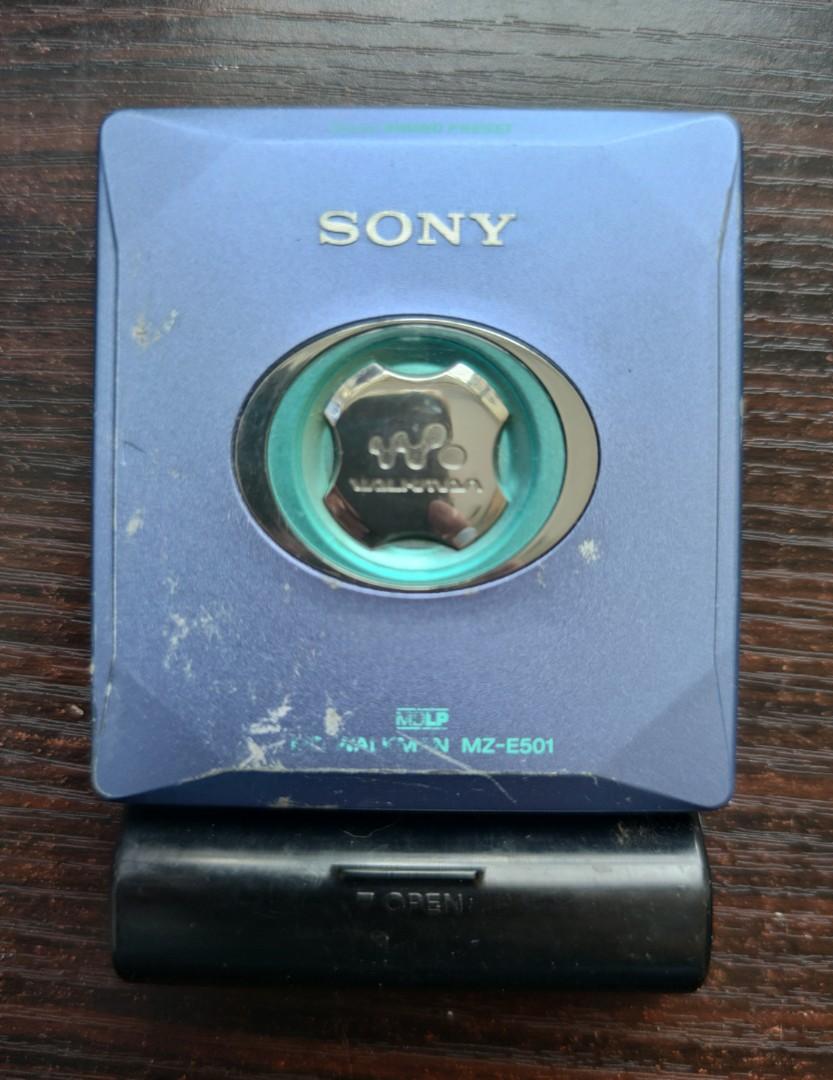 Sony minidisc player MD機MZ-E501, 興趣及遊戲, 音樂、樂器 配件, 音樂與媒體- CD 及DVD  Carousell