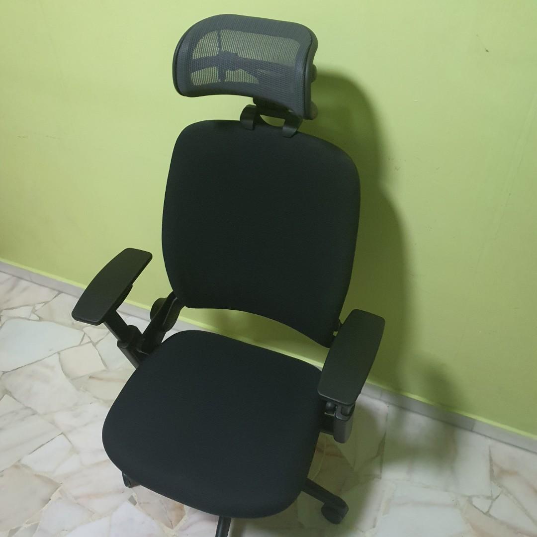 Steelcase Leap V2 EN3 Headrest Furniture Home Living