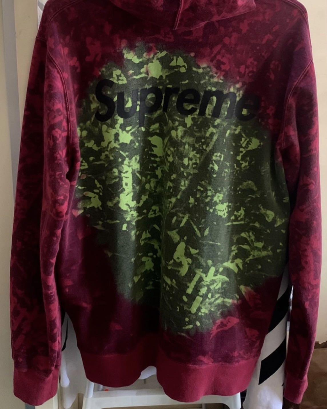Supreme deals burroughs hoodie