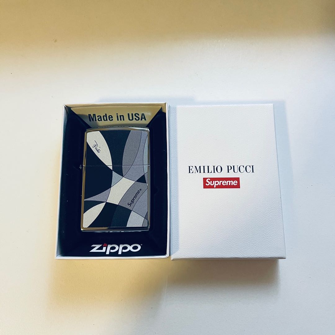 Supreme Emilio Pucci Zippo Black Lighter, Mobile Phones