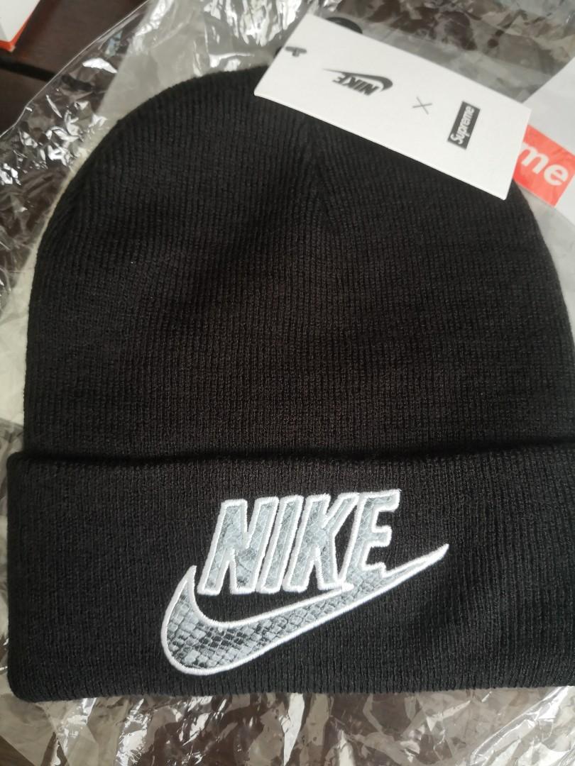 Supreme x top nike beanie