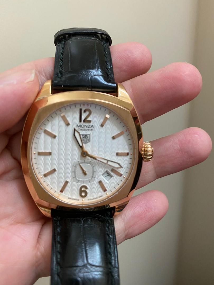 Tag heuer monza on sale gold