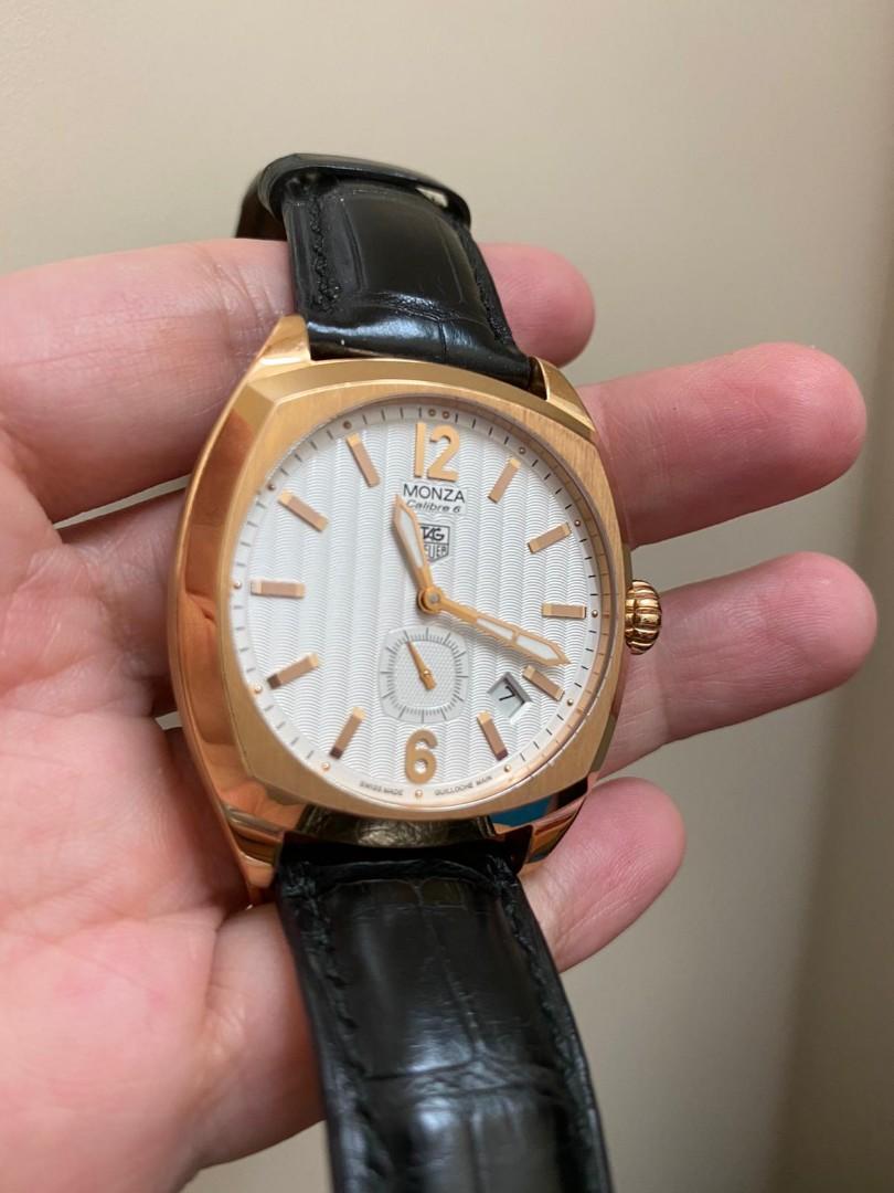 Tag heuer clearance monza gold