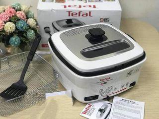 TEFAL FR4950 MULTICOOKER 9 in 1 cooking modes: braise, saute', simmer, shallow fry, deep fry, boil pasta, rice rissoto,defrost food, keep warm
