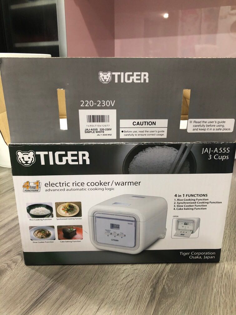 Tiger electric rice cooker/warmer, TV & Home Appliances, Kitchen