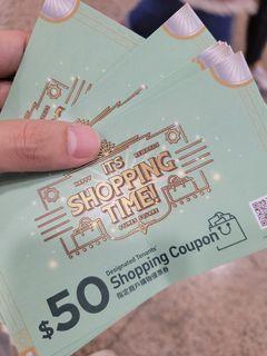 Times Square Coupon $50 x10