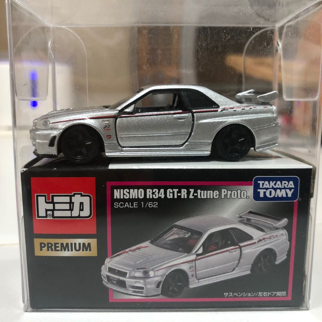 Tomica Premium R34 Gtr Z Tune Proto 興趣及遊戲 玩具 遊戲類 Carousell