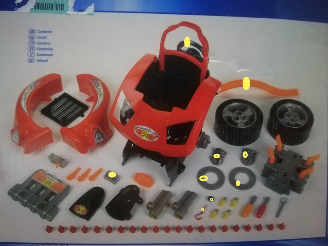 toy Mechanic Service Car Engine Station Playset, Hobbies & Toys, Toys