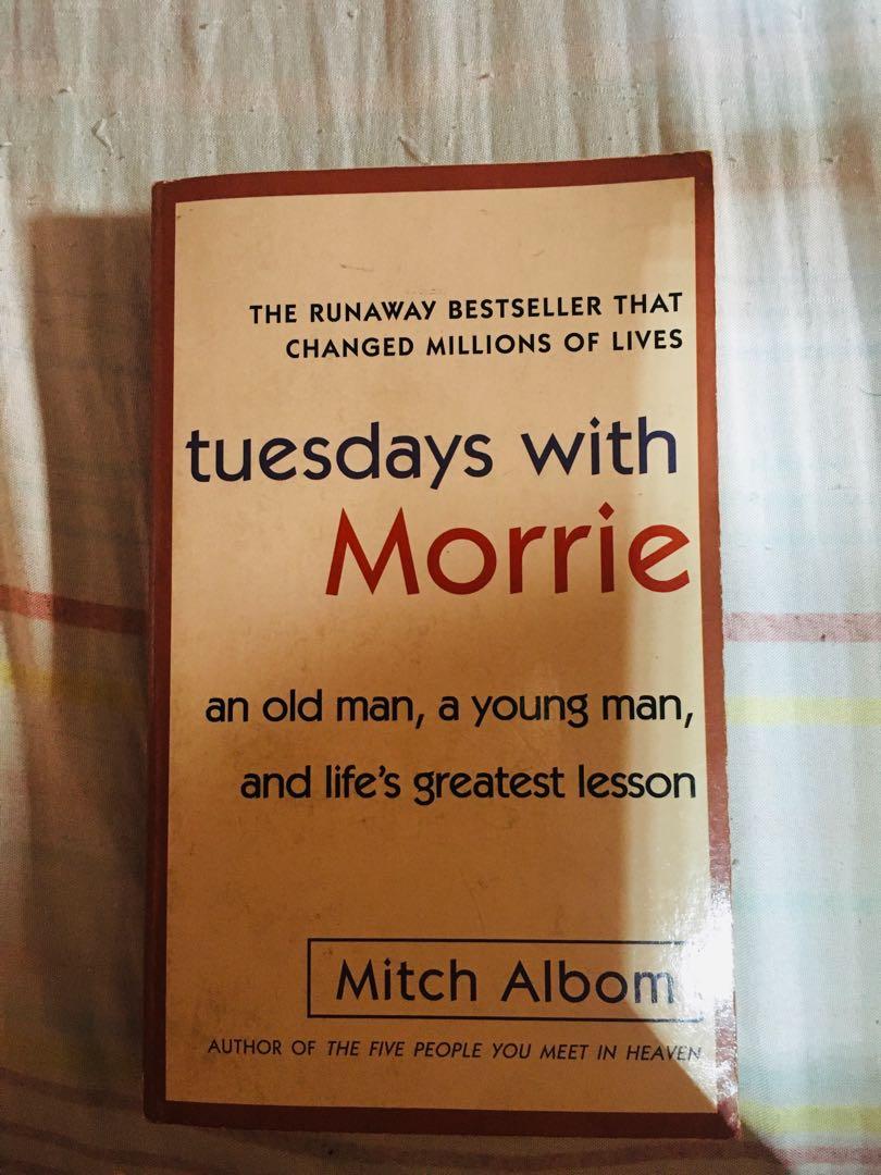 Tuesdays with Morrie Mitch Albom, Hobbies & Toys, Books & Magazines ...
