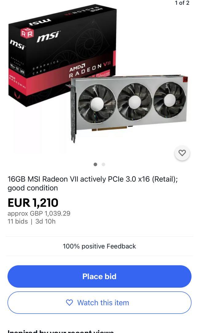 Ultimate mining card Radeon V11 not GeForce RTX 3060 Computers
