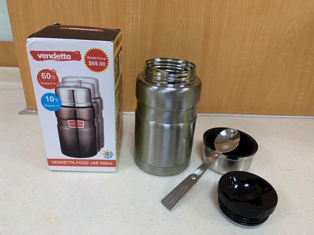 Vendetta food shop jar 650ml