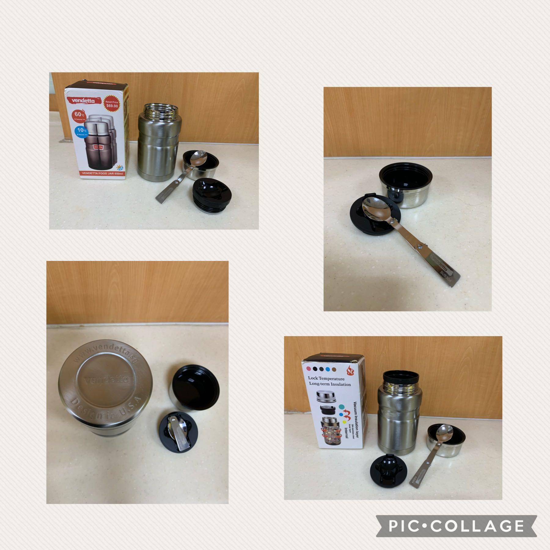 Vendetta food hot sale jar 650ml