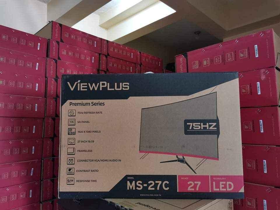Viewplus 27" Curved LED Monitor, Computers & Tech, Parts & Accessories ...
