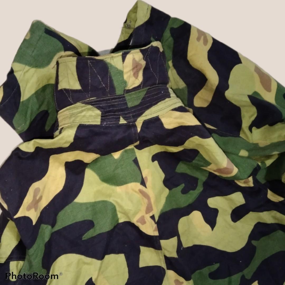 Vintage czech mlok 1960's salamander camouflage military jacket army ...