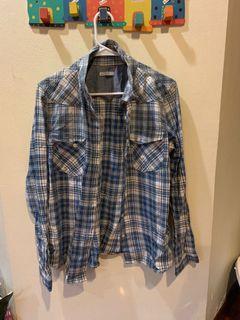 Vintage GAP 1969 Checkered Flannel