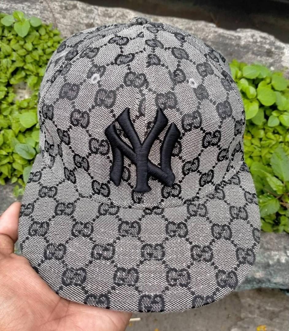 vintage NY yankees new x riff.gucci Men's Fashion, Watches & Accessories, Caps & Hats on Carousell