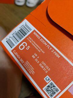 Women's Nike Zoom Fly 3 RPM Size 6.5