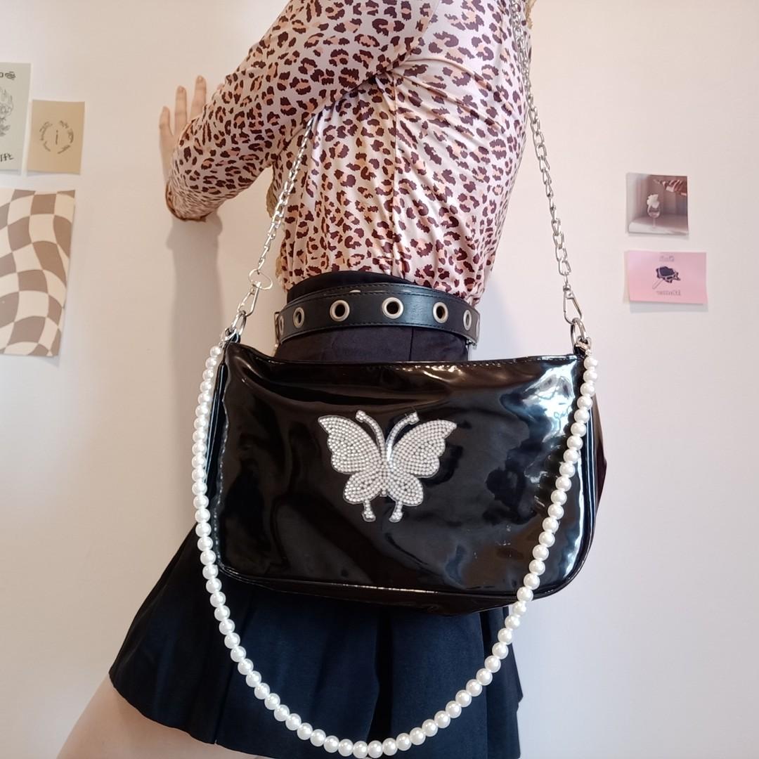 Butterfly baguette bag store