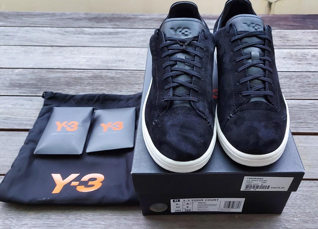 Adidas y3 yohji court hot sale