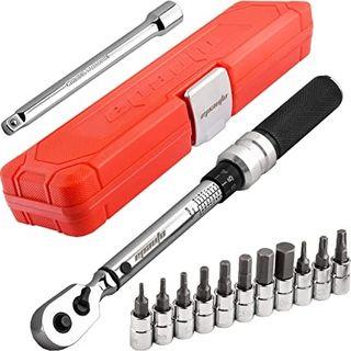 1/4" drive click torque wrench set 2 to 20Nm