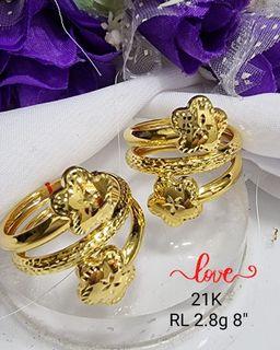 Pre Order 21k Saudi Gold Rings Payment First Women S Fashion Jewelry Organizers Rings On Carousell