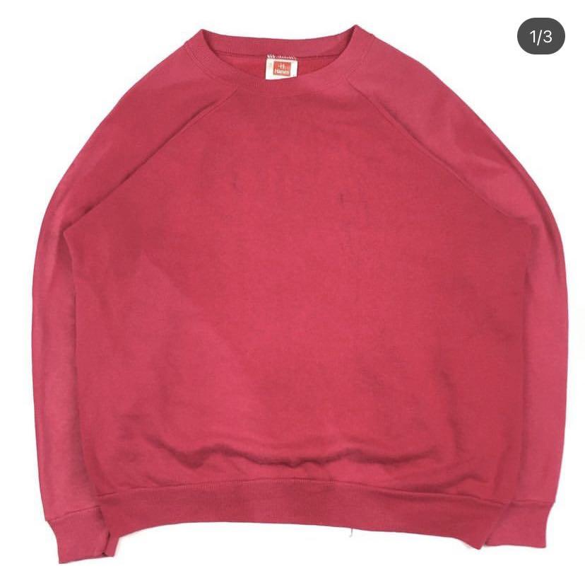 Red crewneck store