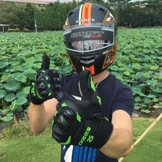 電單車及單車手套全指防滑防摔越野四季通用機車夏季手套騎行裝備62961671999489110