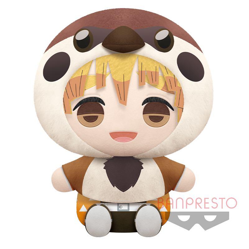現貨全新鬼滅之刃善逸麻雀公仔25cm 興趣及遊戲 玩具 遊戲類 Carousell